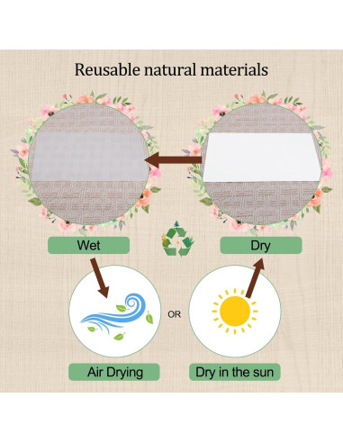 Papel Absorbente A4 Ecoofor para Prensado de Flores - 20 Hojas