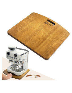 Bandeja Deslizante de Madera WifePro 33x36cm para Cafetera