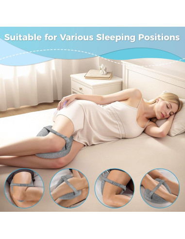 Almohada de Rodilla VANGAYH TZ0723 Espuma Viscoelástica Gris