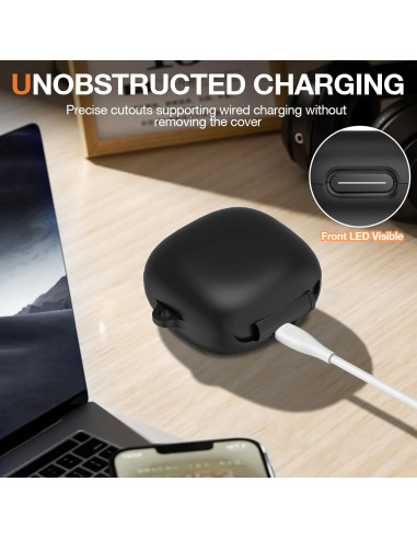 Funda de Silicona LDSXAY para Anker Soundcore Sport X20 - Negro