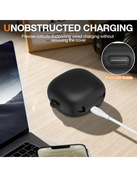 Funda de Silicona LDSXAY para Anker Soundcore Sport X20 - Negro