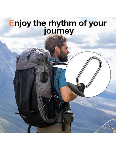 Funda de Silicona LDSXAY para Anker Soundcore Sport X20 - Negro