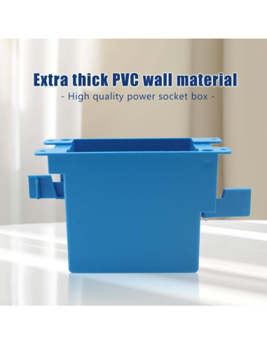 Caja de Trabajo Antiguo XGGYA 1 Gang PVC 11x6x6.7cm