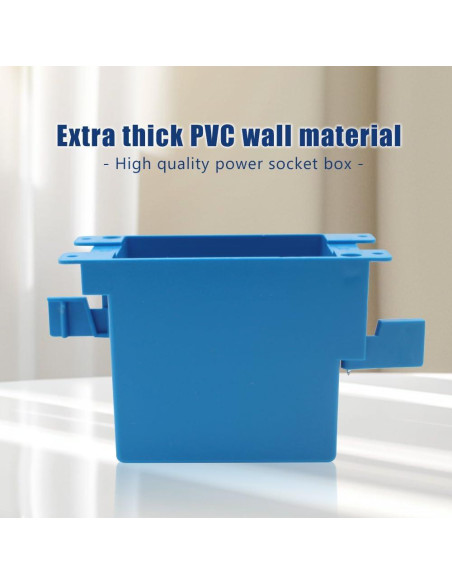 Caja de Trabajo Antiguo XGGYA 1 Gang PVC 11x6x6.7cm