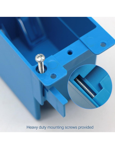 Caja de Trabajo Antiguo XGGYA 1 Gang PVC 11x6x6.7cm