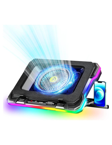 Soporte de Enfriamiento RGB AICHESON K1-BLE para Laptop 15-19"