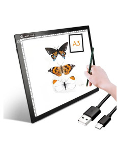 Caja de Luz A3 XIAOSTAR con Brillo Ajustable y Protección Ocular