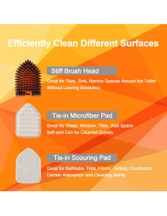 Cepillo de Fregado CLEANHOME con Mango Extensible 142 cm 2