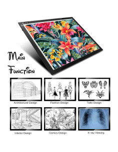 Caja de Luz A3 XIAOSTAR con Brillo Ajustable y Protección Ocular 2