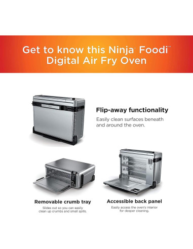 Horno de Mostrador Ninja SP101 Digital 8-en-1 1800W XL