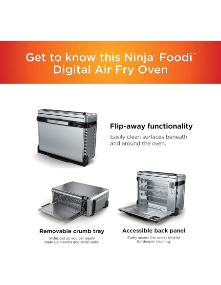 Horno de Mostrador Ninja SP101 Digital 8-en-1 1800W XL