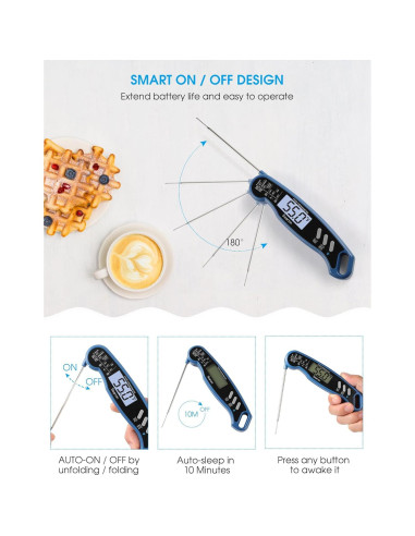 Termómetro Digital de Carne Searon SR-FT002 Resistente al Agua