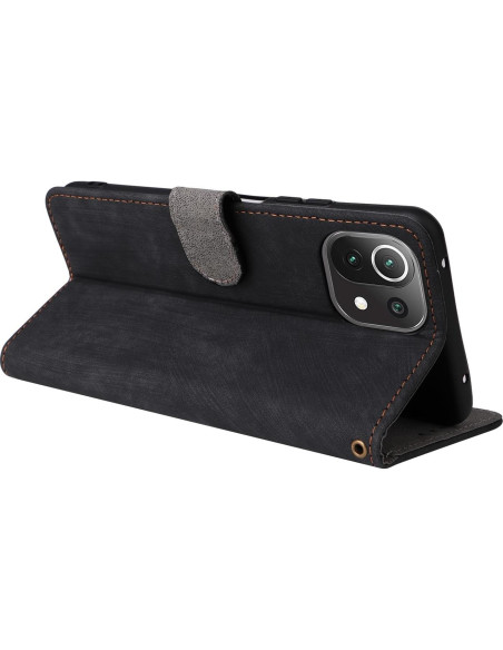 Funda Billetera IUQXU para Xiaomi 11 Lite 5G NE con RFID