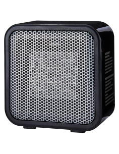 Calentador de Cerámica Amazon Basics 500W Portátil Negro