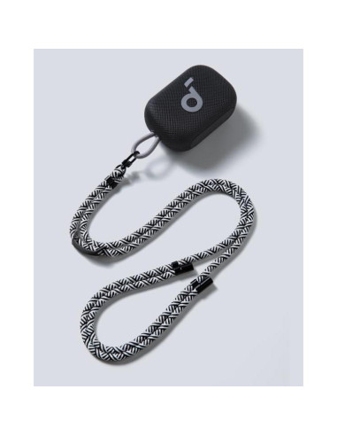 Cinta ajustable para teléfono Anker, correa manos libres negra