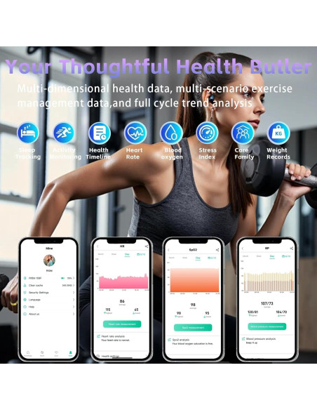 Anillo Inteligente Anarow R10M - Monitoreo Salud y Fitness 5ATM