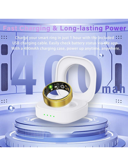 Anillo Inteligente Anarow R10M - Monitoreo Salud y Fitness 5ATM