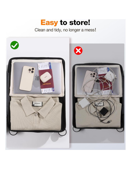 Cargador USB C TORRAS 40W con Cable Retráctil Dorado Rosa