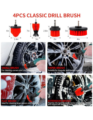 Kit de Detalle de Coche 22 Piezas MIANYINGR AUTO01