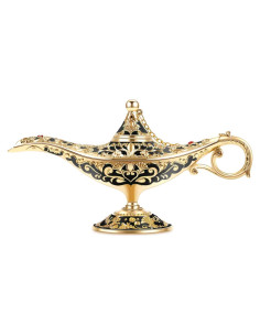Lámpara Mágica de Aladino Gusnilo Vintage Decorativa 20.8 cm