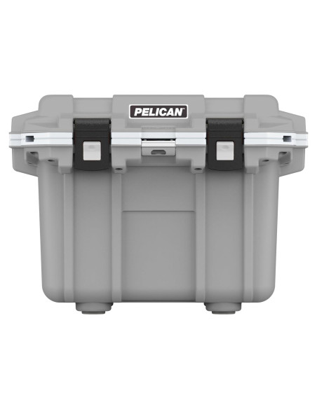 Enfriador Pelican 30QT Cemento/Blanco - 30 Cuartos, Aislamiento Extremo