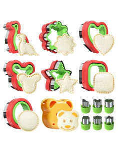 Cortadores de Galletas de Navidad 14 Pcs AKHMLEF Acero Inoxidable