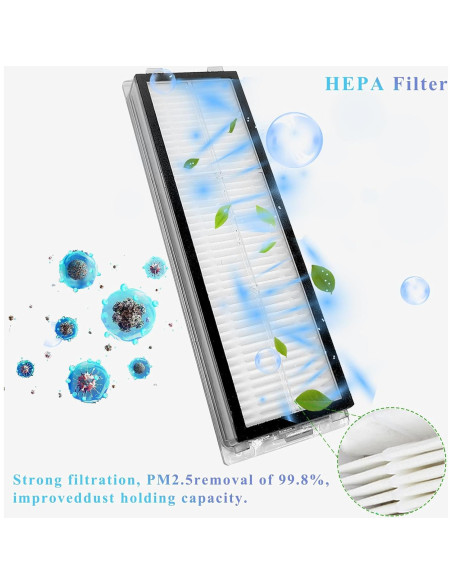 Kit de Accesorios para Aspiradora Robot Dreame L10 Ultra - 22 Piezas