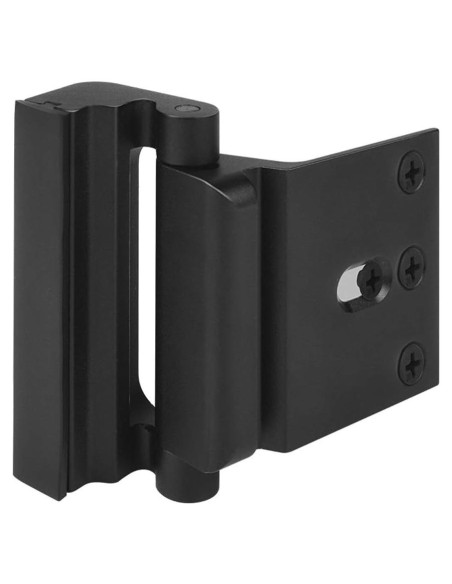 Cerradura de Refuerzo de Seguridad CRANACH para Puertas - Negra