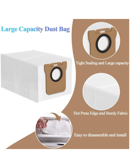 Kit de Accesorios para Aspiradora Robot Dreame L10 Ultra - 22 Piezas