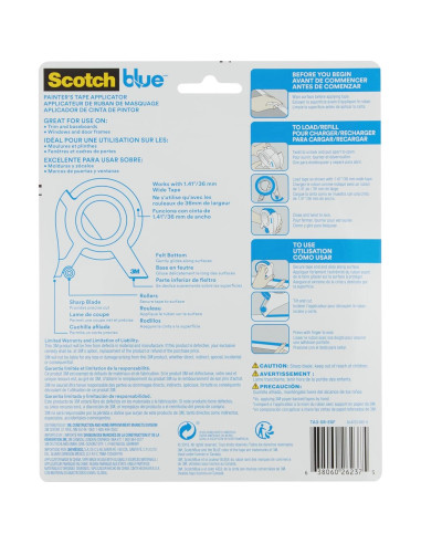 Aplicador de Cinta de Pintor 3M ScotchBlue TA3-SB-ESF 36mm