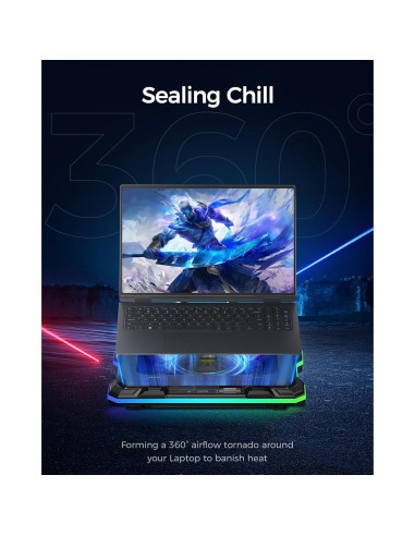 Almohadilla de Enfriamiento para Laptop KeiBn K1 15.6-19.3"