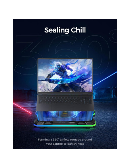 Almohadilla de Enfriamiento para Laptop KeiBn K1 15.6-19.3"