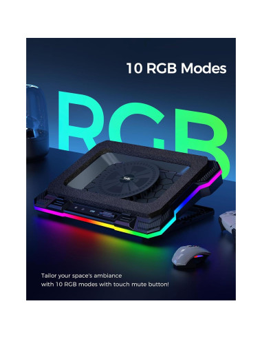 Almohadilla de Enfriamiento para Laptop KeiBn K1 15.6-19.3"