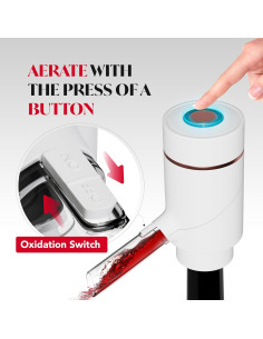 Dispensador de Vino Eléctrico Vin Fresco - Aerador 750ml 2