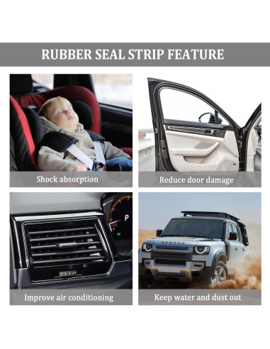 Cinta de Sello de Puerta de Coche Stacool 16m Goma