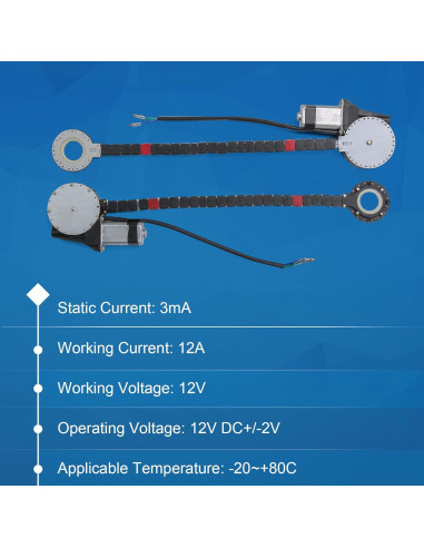 Kit Conversión Ventana Eléctrica Universal JDMSPEED 2 Puertas