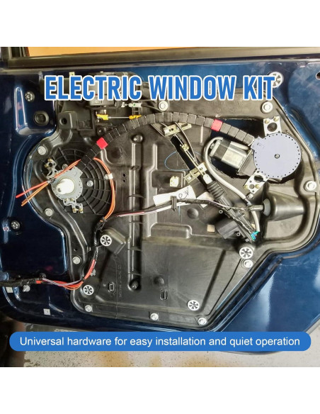Kit Conversión Ventana Eléctrica Universal JDMSPEED 2 Puertas
