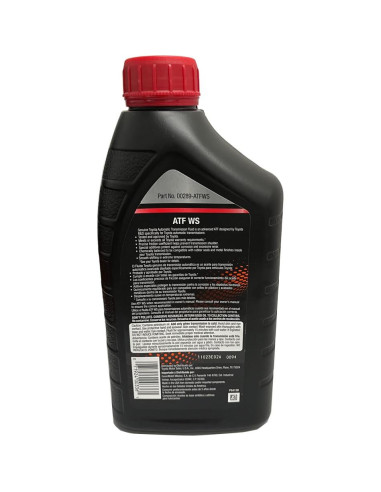 Aceite de Transmisión Automática Toyota ATFWS 7Qt