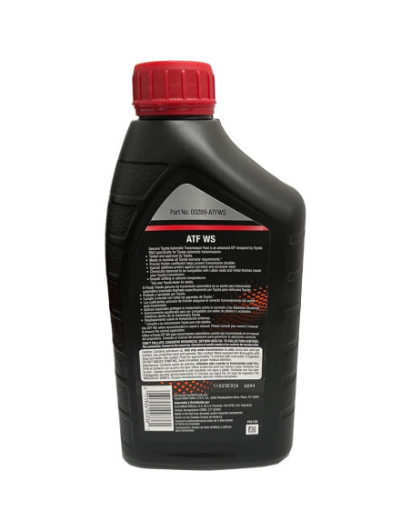 Aceite de Transmisión Automática Toyota ATFWS 7Qt