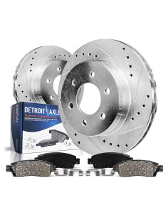 Kit de frenos delantero Detroit Axle para Toyota Tacoma 1999-2004
