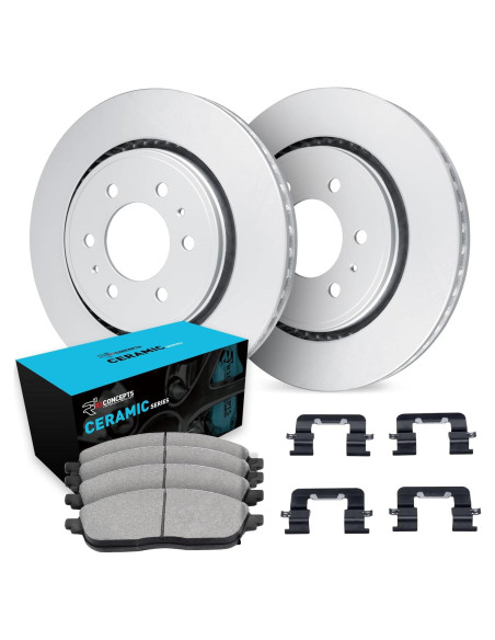 Kit de Freno Delantero R1 Concepts Cerámico Toyota 4Runner FJ Tacoma