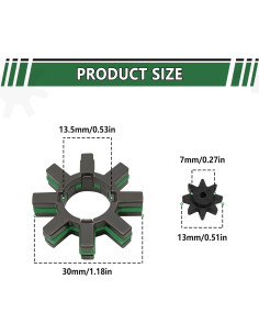 Kit Eje Motor Dirección Asistida Icyhaws 2 Piezas Compatible Toyota/Lexus 2