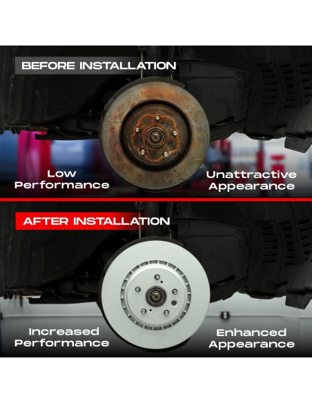 Kit de Freno Delantero R1 Concepts Cerámico Toyota 4Runner FJ Tacoma