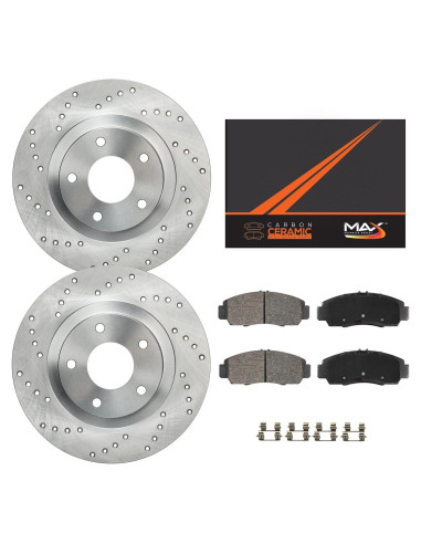 Kit de frenos delantero Max Advanced Brakes Toyota Corolla 2009-2019