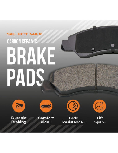 Kit de frenos delantero Max Advanced Brakes Toyota Corolla 2009-2019