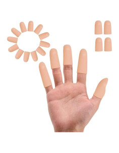 16 Protectores de Dedos de Gel Silicona Zxfuture - Alivio para Callos y Ampollas