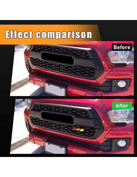 Insignia Decorativa de Rejilla Tricolor Povtii Estilo D