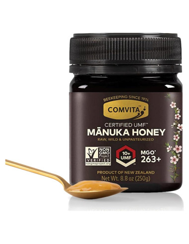 Miel de Manuka Cruda Comvita UMF 10+ 250g - Pura de Nueva Zelanda