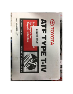 Fluido de Transmisión Automática Toyota ATF Tipo T-IV 12 L