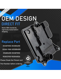 Kit Junta Aceite Filtro Transmisión Automática YzusGomumu Toyota Tacoma 2016-2021 2